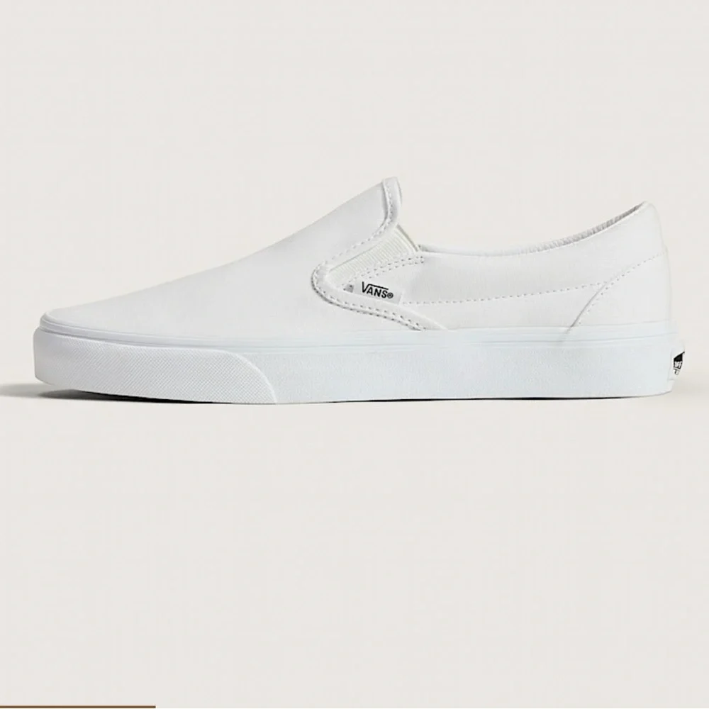 Vans Slip-On Sneakers White Women’s Size 9 - Picture 1 of 5